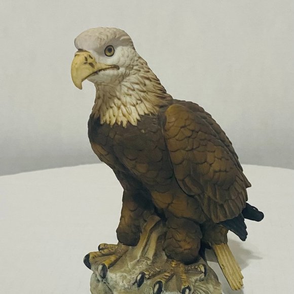VTG Bald Eagle By Andrea Japan Porcelain Ceramic Figurine Bird Statue By Sadek - Picture 4 of 17